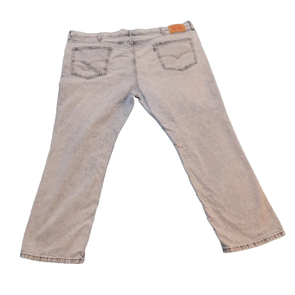 Levi's 511 Slim Fit Mens Jeans 50x29 Blue Denim Light Wash Patina Classic